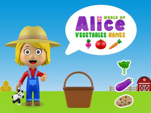 World of Alice Vegetables Names cover