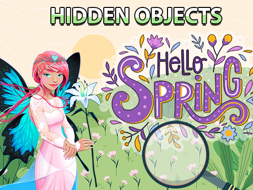 Hidden Objects Hello Spring cover